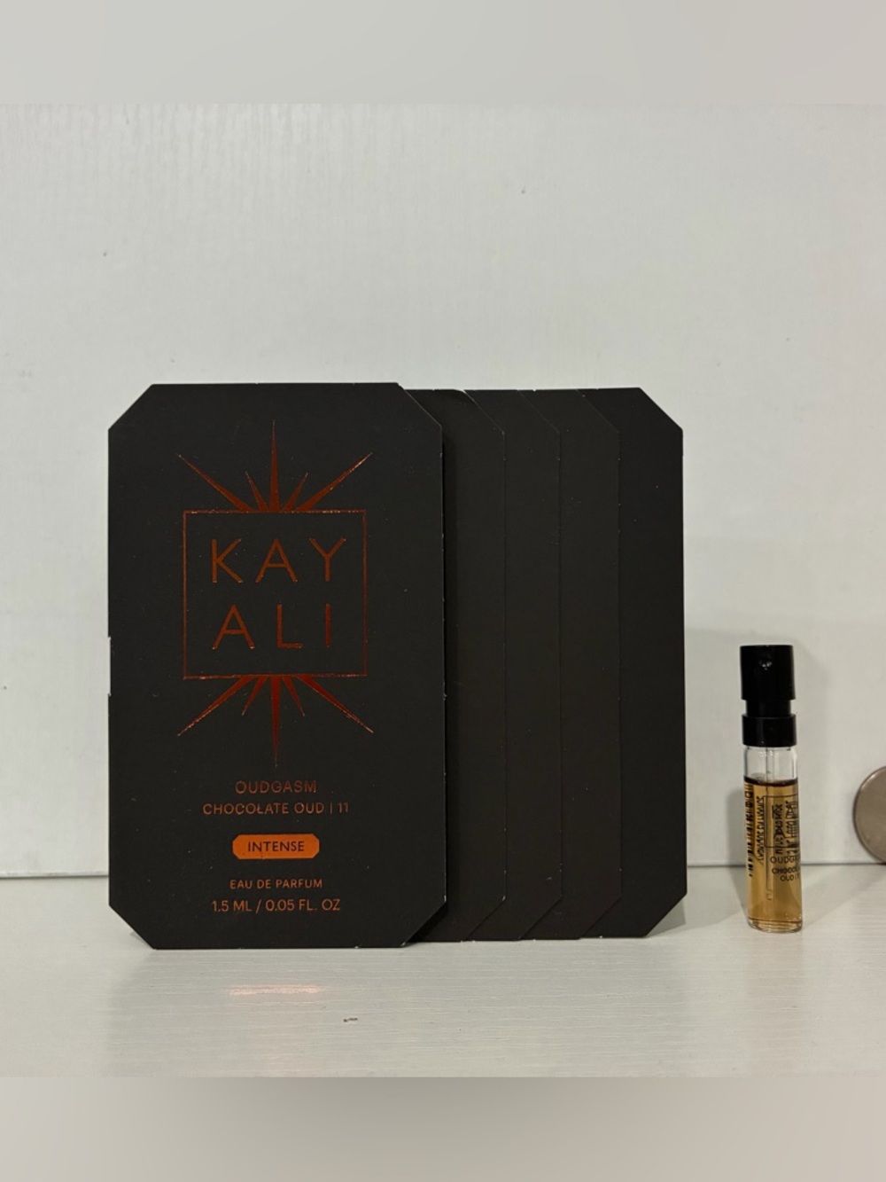 KAYALI Oudgasm Chocolate Oud Intense 5 x Sample Vial